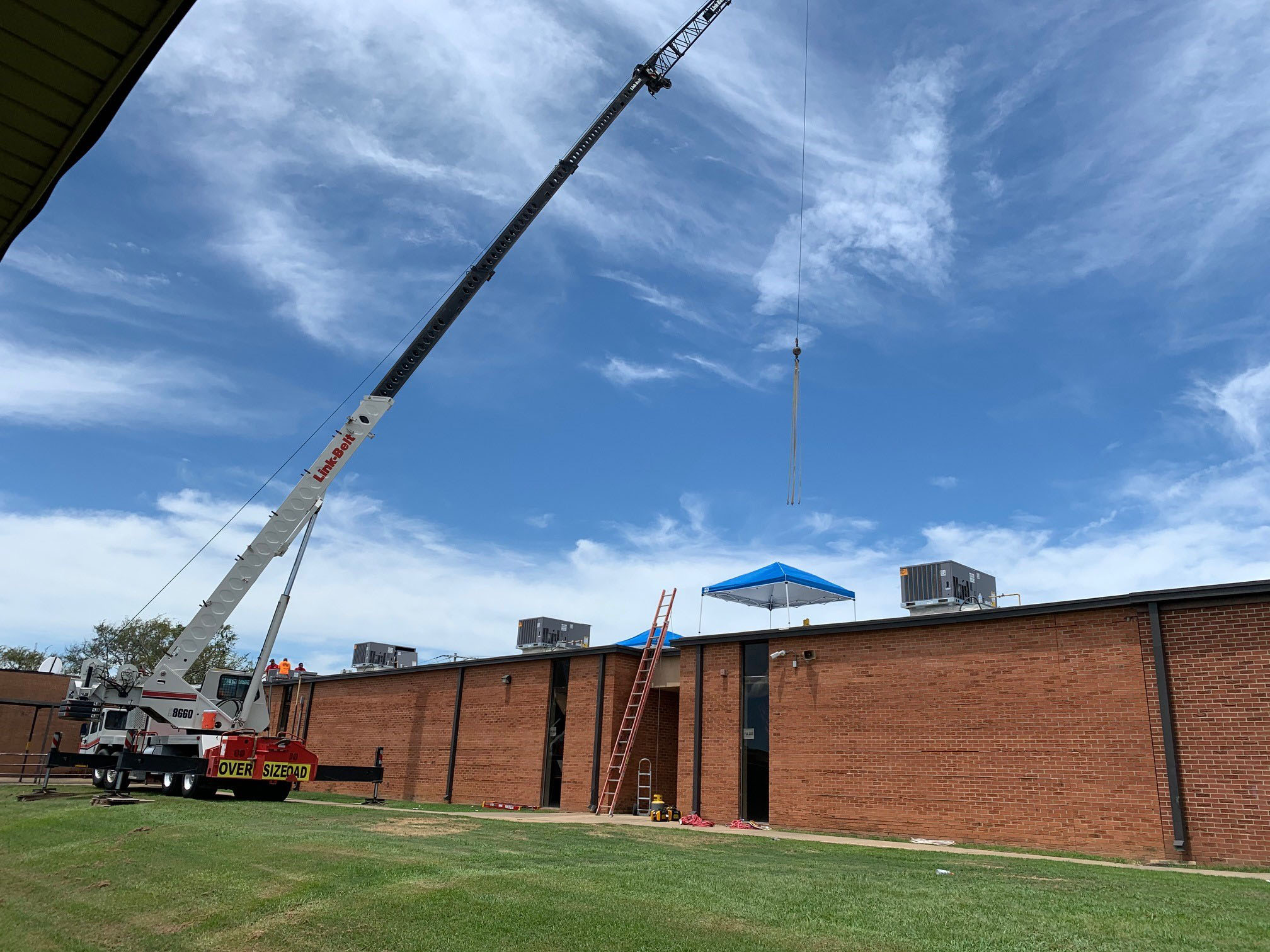 Freshman Academy Rooftop Unit Installations