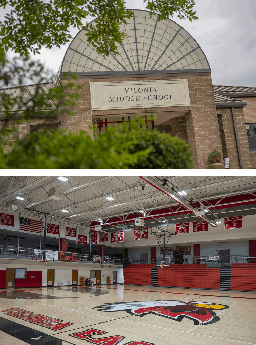 Vilonia Middle School and High School Gym